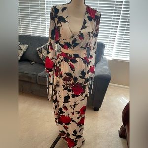 Floral 2 piece skort set
